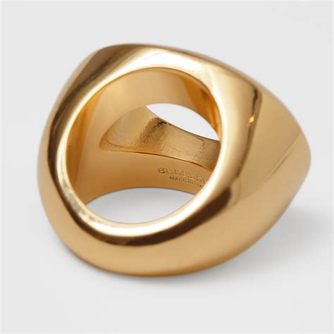 burberry gold ring|Burberry rings for women.